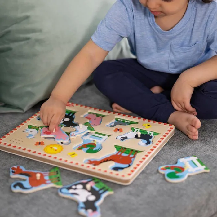 Melissa & Doug - Puzzle sonore animaux de la ferme-3