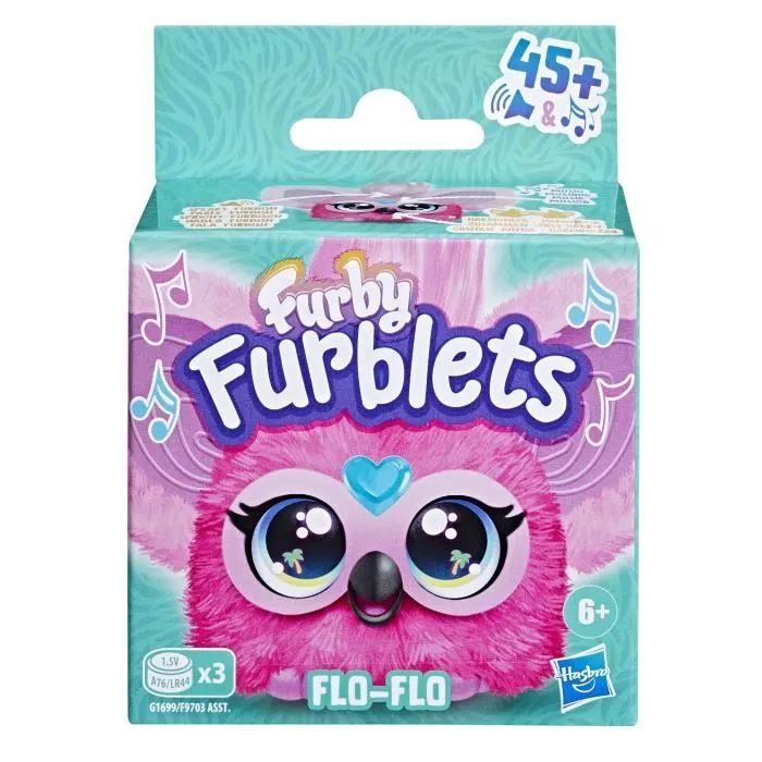 Furby Furblets Flo-Flo, Mini peluche électronique pour filles et garçons, plus de 45 sons, à partir de 6 ans, Hasbro-6
