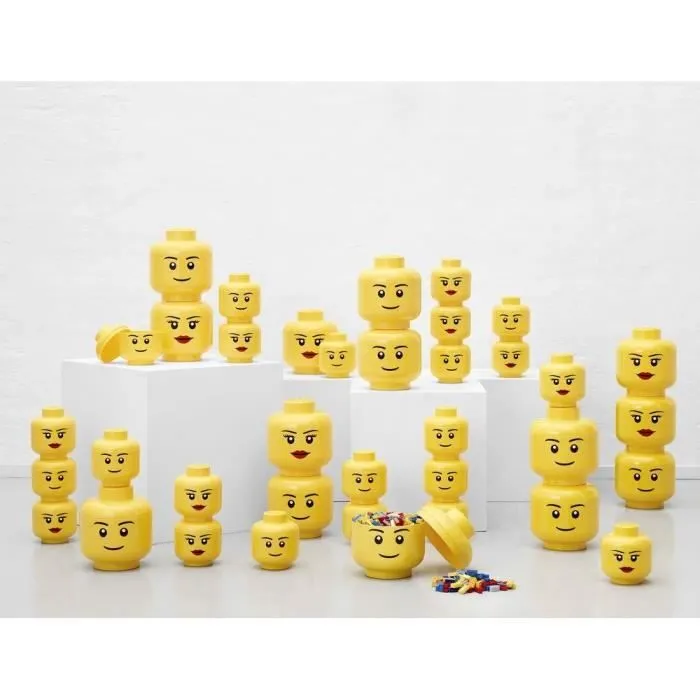 LEGO Tête de Rangements Garçon Taille L-3
