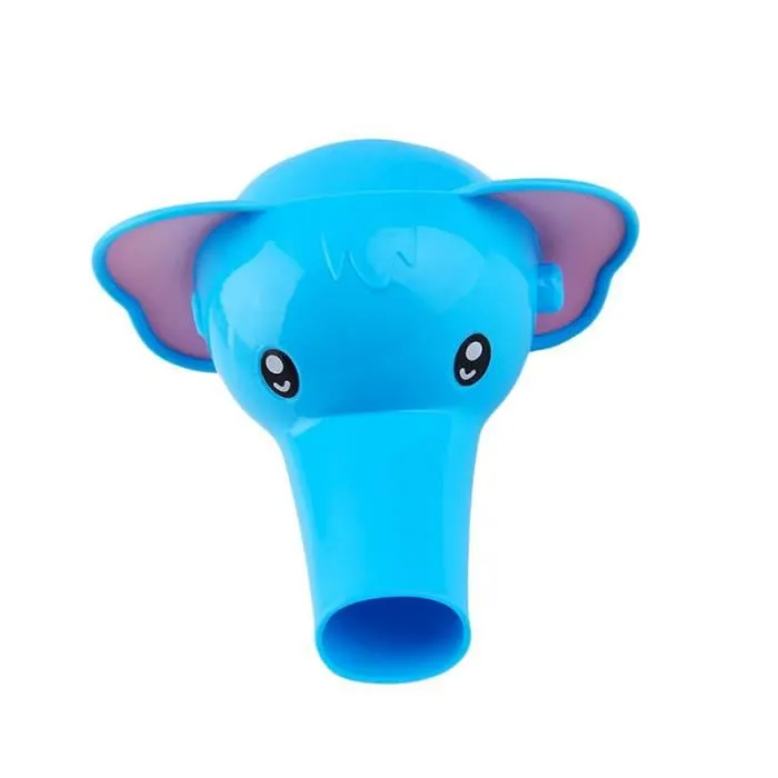 SHOP-STORY - Prolongateur de robinet en forme d’éléphant bleu-2