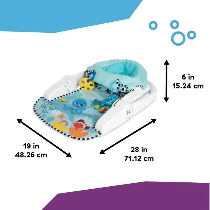 BABY EINSTEIN Siège bébé d'apprentissage -OPUS ET NEPTUNE- apporte support à bébé, 2positions de siège, tablette d'activités-8