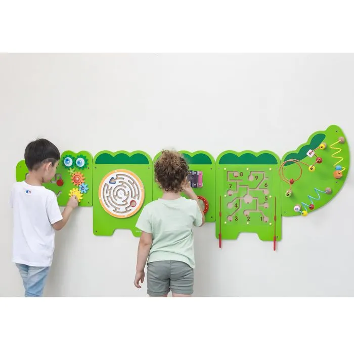 Activity-Center - Viga Toys - Krokodil - 1.87 m - Bois, Métal, Plastique - Pour Bébé-3