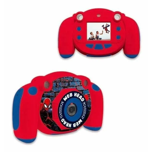 Appareil photo numérique enfant Spiderman - LEXIBOOK - Ecran LCD 2 pouces - Grand angle 100 degrés - Rouge-0