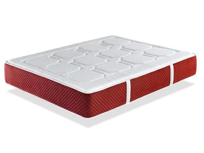 Matelas en latex et ressorts ensachés 200X200 SPRING LATEX SUPREME, hauteur 30 CM, latex naturel. 7 zones de confort-0