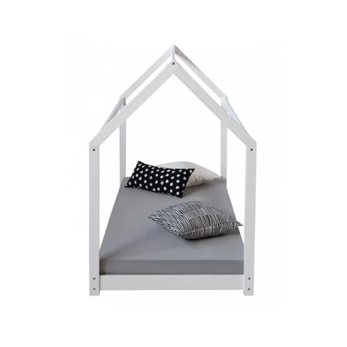 Lit cabane enfant 80 x 160 cm-1