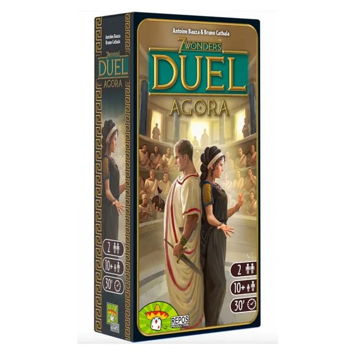 Extension Agora 7 Wonders Duel - Jeu de société - ASMODEE - Agora - 10 ans - 2 joueurs - 30 minutes-0