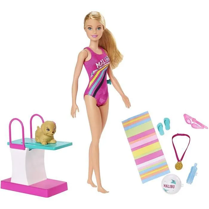 BARBIE Championne de Natation-0