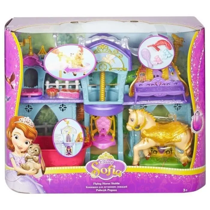 MATTEL - PRINCESSE SOFIA - Coffret Cheval Volant - 7 pièces - Licence Disney - Fille - 3 ans et plus-4