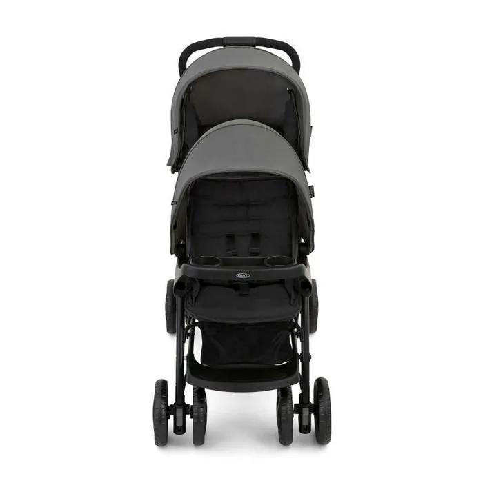 Poussette polyvalente - sport - GRACO - Stadium Duo - 4 roues - Gris - Mixte-3