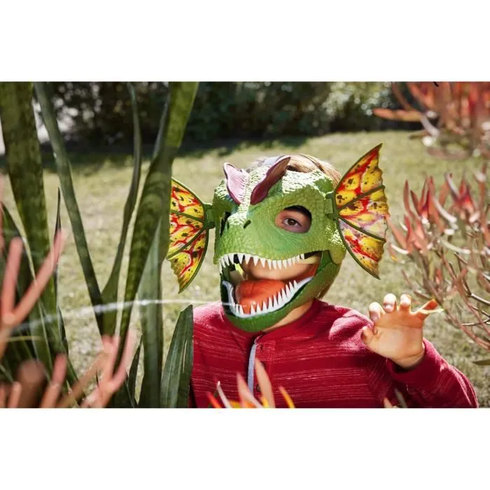 JURASSIC WORLD masque Dilophosaurus Lanceur De Venin HXF55-4