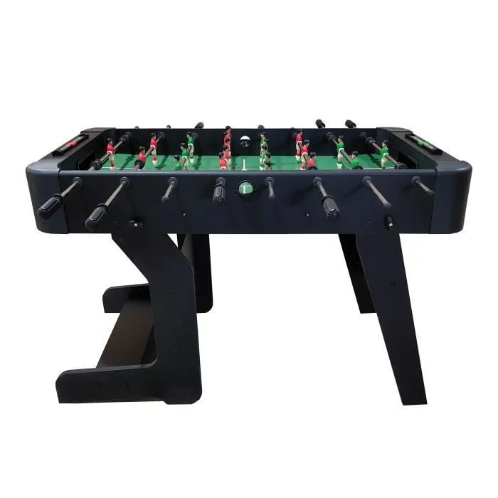 Cougar Around The World Babyfoot pliable en noir | Baby-foot / Babyfoot Table / Babyfoot Pro Pliable | Accessoires inclus-2