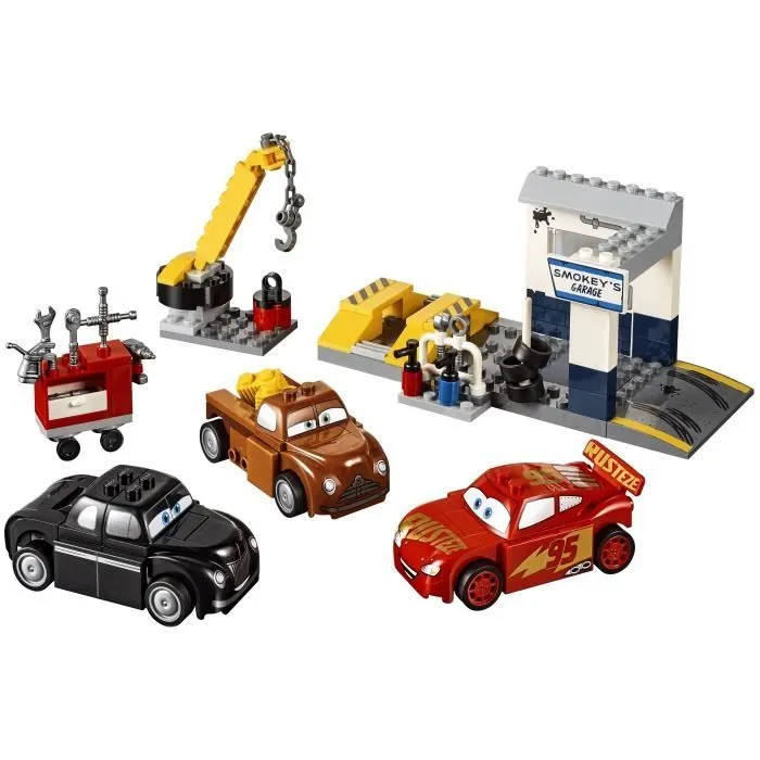 LEGO® Juniors Cars 3 10743 Le Garage de Smokey-1