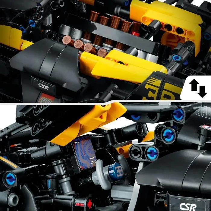 LEGO® Technic 42151 Le Bolide Bugatti, Jouet de Voiture, de Course, Maquette à Construire-4