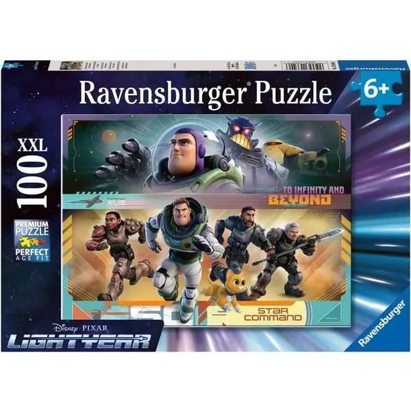 Puzzle Ravensburger Buzz Lightyear Disney Pixar pour enfants - 100 pièces - Dessins animés et BD-0