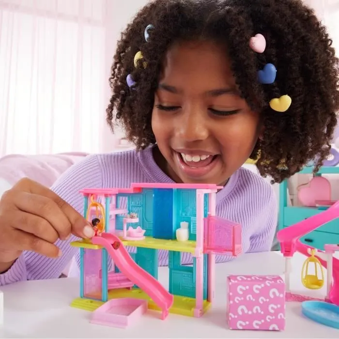 Barbie-Maison de Poupée Mini-BarbieLand-Coffrets maison et accessoires HYF44-6