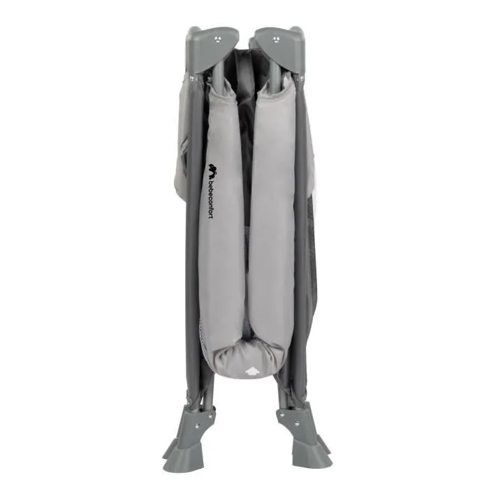 BEBECONFORT Soft dreams Lit bébé, Lit parapluie, De la naissance à 3 ans (jusqu'à 15kg), Gray Mist + sac de transport-2