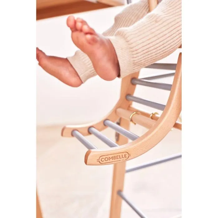 Combelle - 131701 - Chaise haute André fixe Vernis Naturel-4