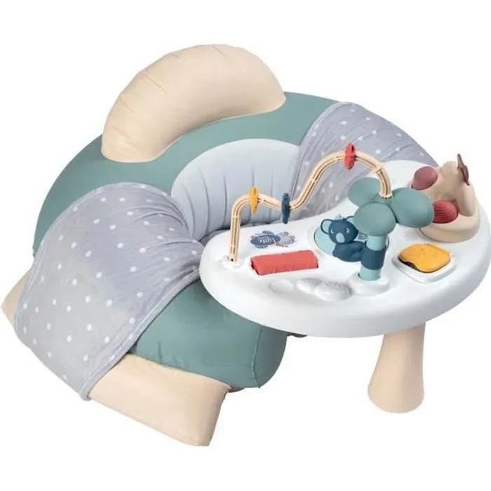 Siège bébé Little Smoby Cosy Seat - Vert - Avec tablette d'éveil - Dès 6 mois-0
