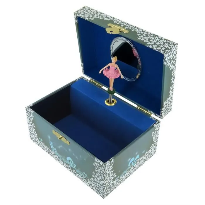 Edelweiss (La mélodie du bonheur) - Boîte à musique - bijoux musicale - coffret musical en bois avec ballerine dansante - 22004-3