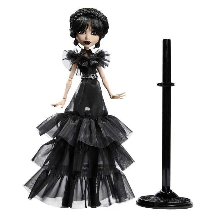 Monster High-Mercredi Addams en Tenue de Bal-Poup?e - Monster High - HXJ03-2