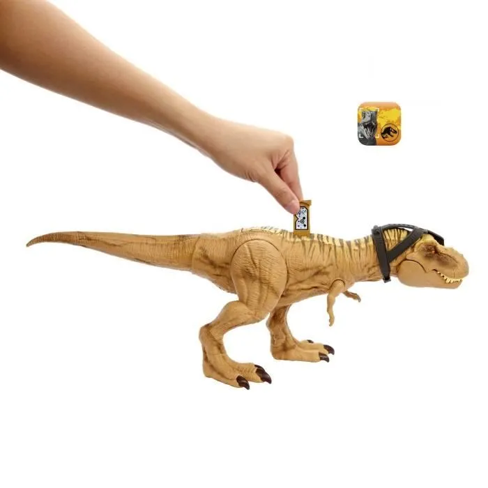 Figurine T-Rex sonore et articulé - Mattel - T.REX MORSURE ULTIME - Dinosaure Jurassic World-6