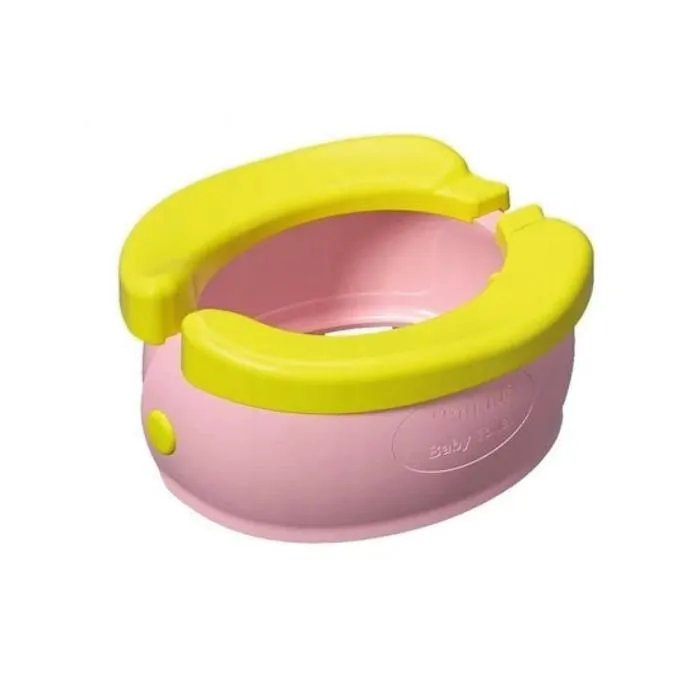 Primabobo Mini toilette Banane - Pot bébé pliable et idéal pour les voyages - rose-0
