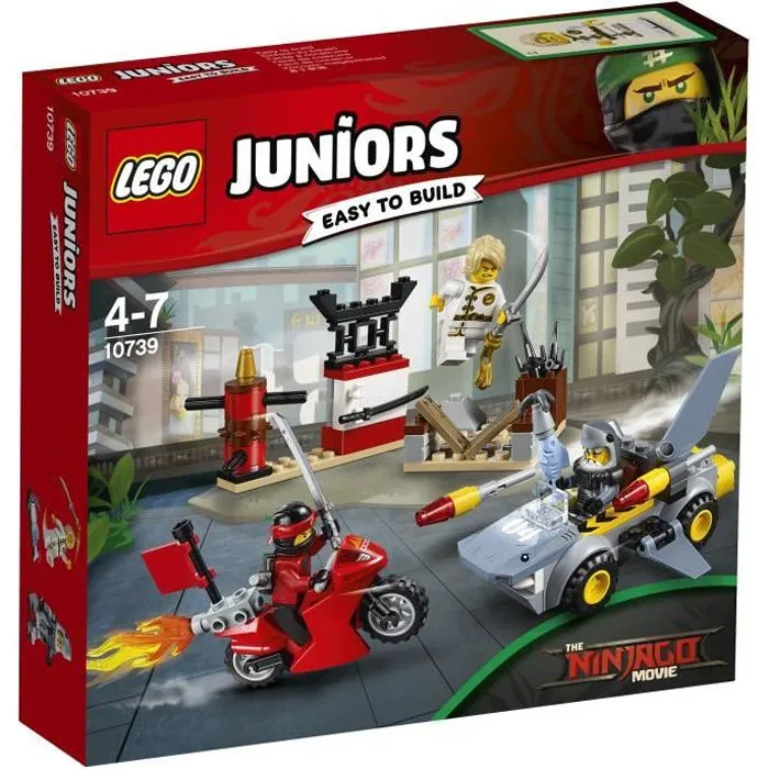 LEGO® Juniors 10739 L'Attaque du Requin Ninjago Movie-0
