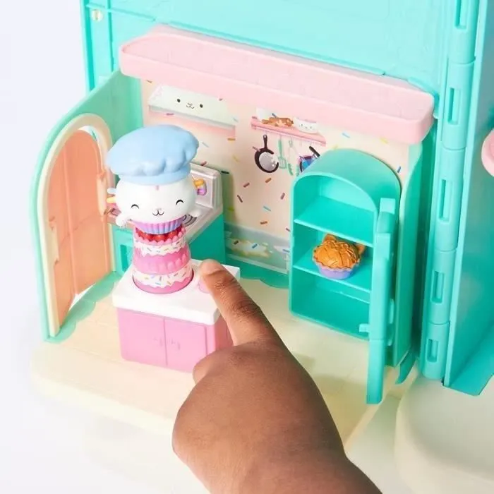 Gabby et la Maison Magique - Playset Deluxe La Cuisine de Petit Chou - 1 figurine + accessoires-3
