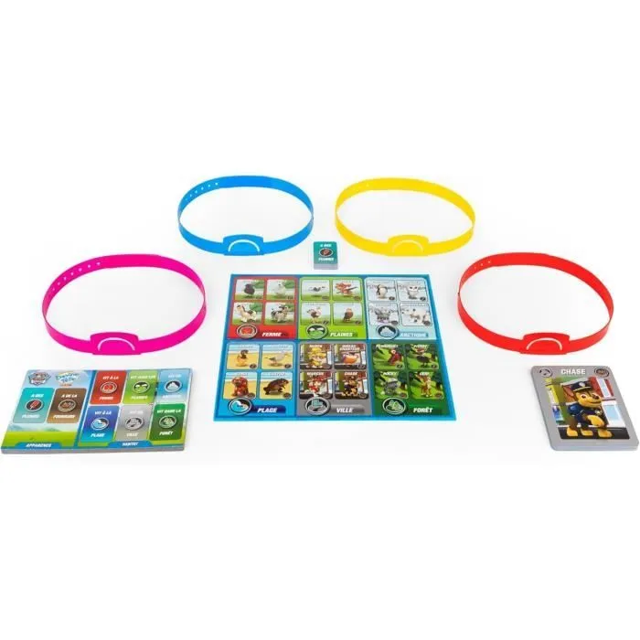 Devine Tête Pat Patrouille, Jeu de Société, Bandeaux et Devinettes, Version Française, Jeu Enfant dès 4 ans-5