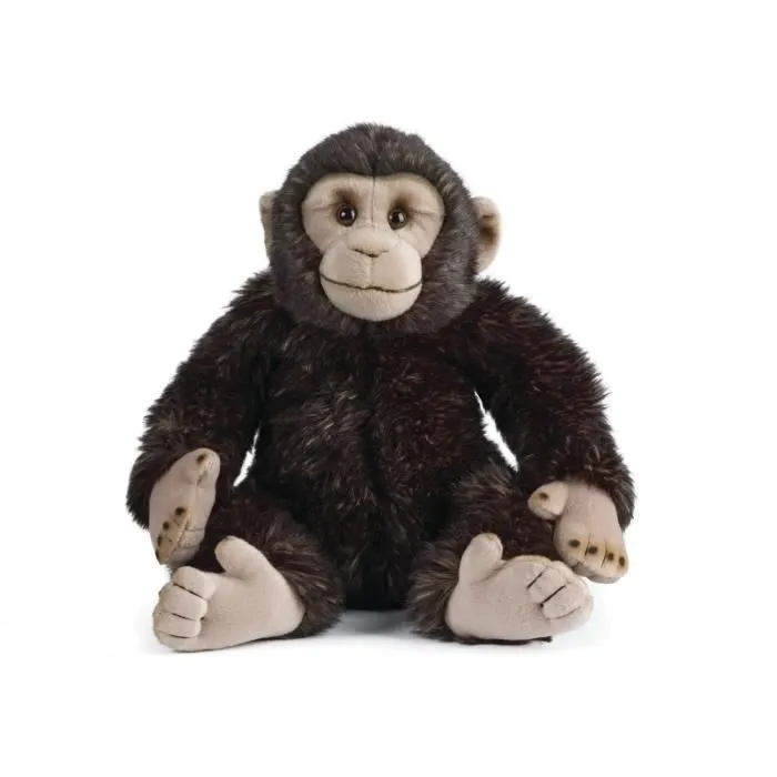 Peluche singe chimpanzé 30 cm - AN333-0