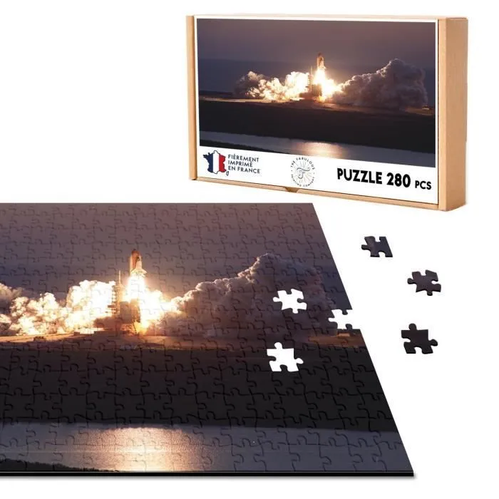 Puzzle Classique - FABULOUS - Decollage Navette Spatiale Americaine - 280 Pièces - Adulte - Intérieur - Mixte-0