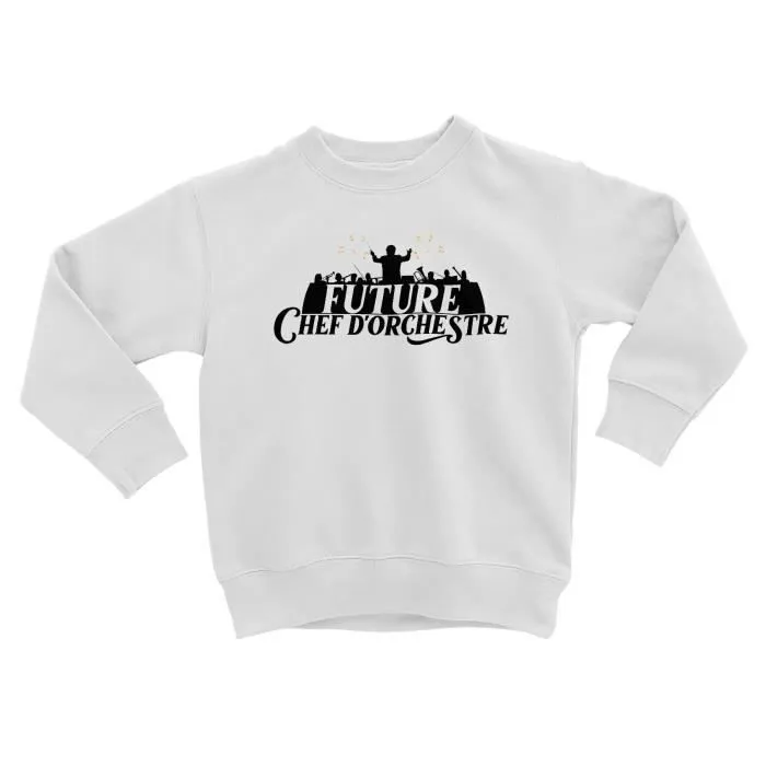 Sweatshirt Enfant Future Chef d'Orchestre Musique Classique-0