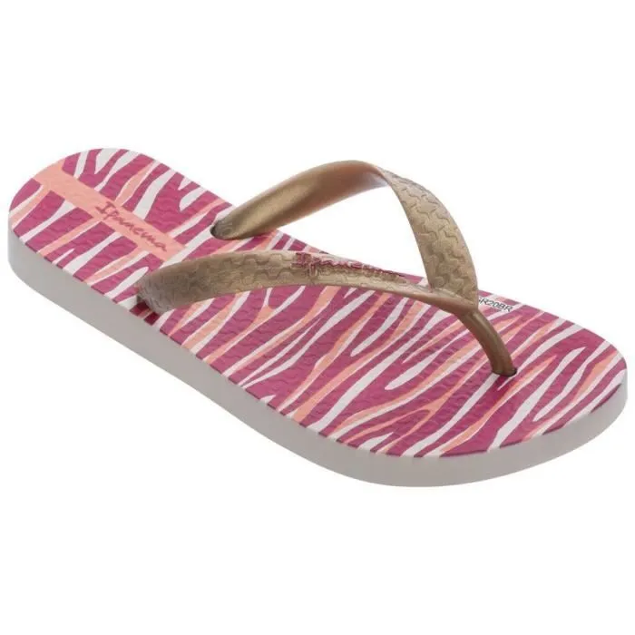 Tongs Ipanema pour fille en couleur Beige - Taille 37-38-0
