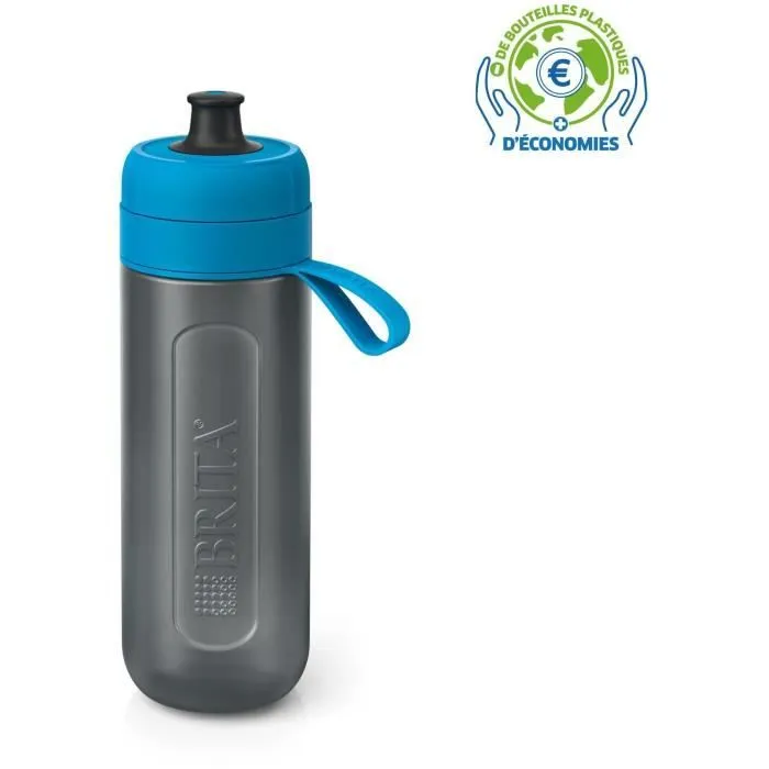 Gourde filtrante active bleue BRITA - 1 filtre MicroDisc inclus-1