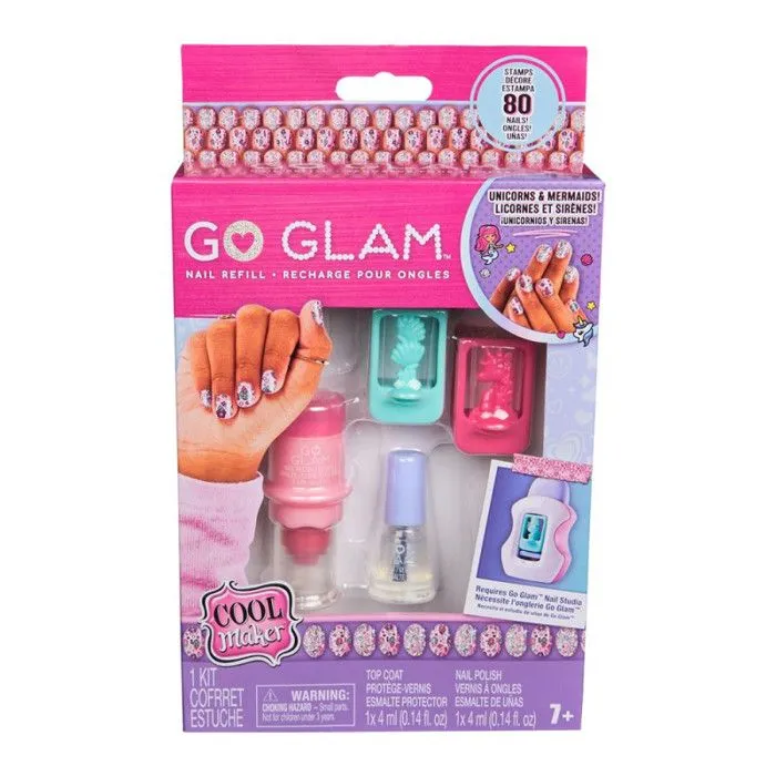 Jeu créatif Cool Maker Coffret Recharges Go Glam Nail Studio-0