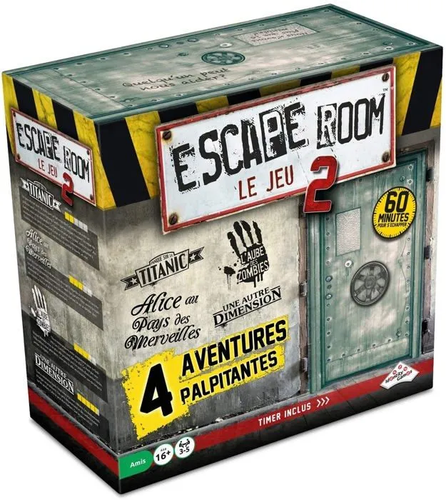 Escape Games 2 - Coffret 4 jeux-1