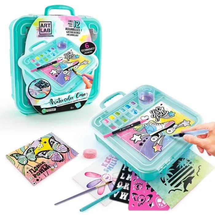 Canal Toys - Art Lab - Mallette d'Aquarelle - ART 012-0