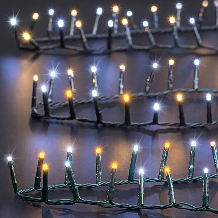 Guirlande lumineuse - Feeric lights & christmas - 500 LED - 12m - Blanc froid/chaud - Extérieur-0