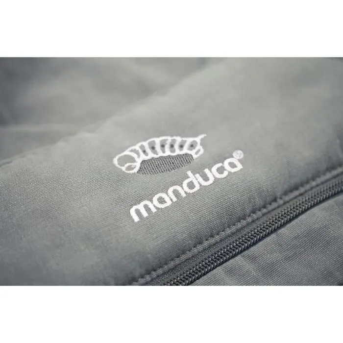 Porte Bébé Ergonomique Manduca XT - Gris Blanc-3