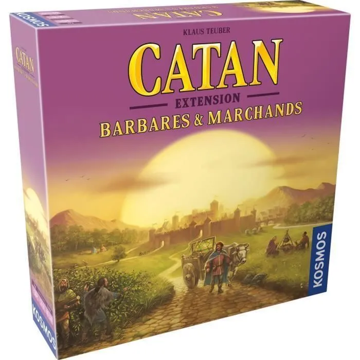 Barbares et marchands - extension du jeu Catan - Jeux de société - Jeux pour la famille - Jeux de cartes-0