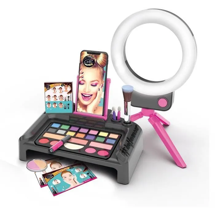 Atelier de maquillage - Clementoni - Make-up studio - Application dédiée - Crazy Chic-1