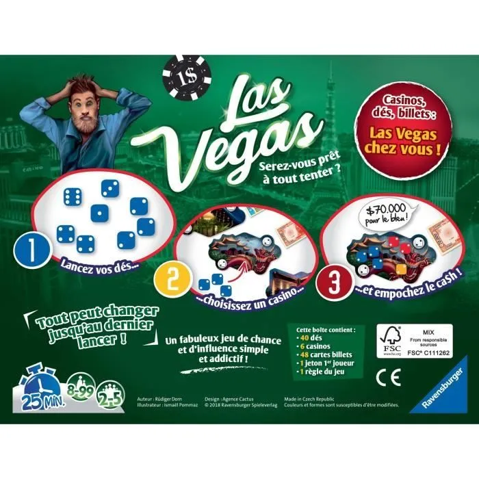 Las Vegas Jeu d'ambiance Ravensburger-2