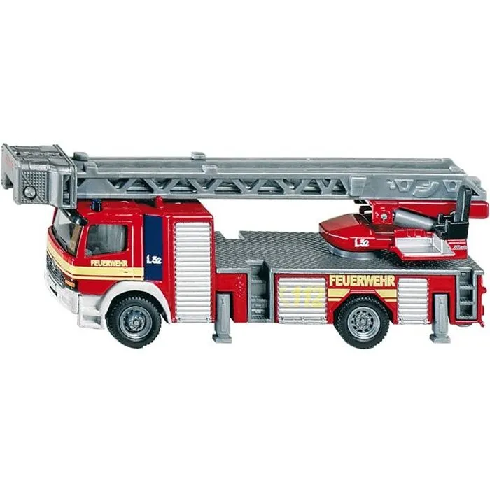 1-87 MERCEDES Camion Pompier grd. échelle - Echel…-0