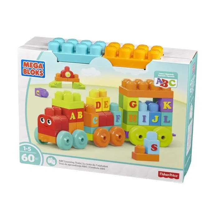MEGABLOKS - Le Train De l'Alphabet-2