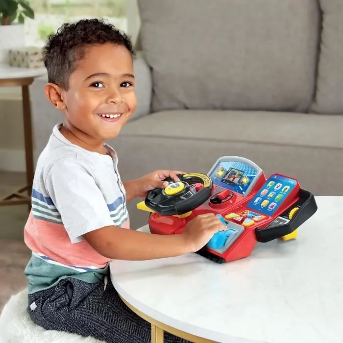 Simulateur de conduite pour enfant - VTECH Super Console Turbo Pilote - Écran couleur et 20 jeux inclus-4