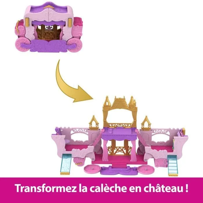 Calèche et Château - Mattel Disney Princesses Coffret avec poupée Aurore HWX17-5