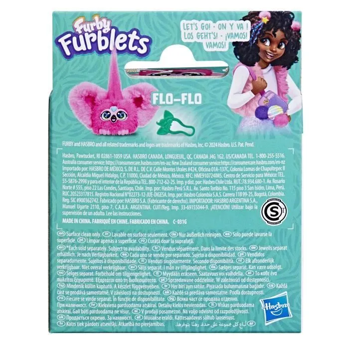 Furby Furblets Flo-Flo, Mini peluche électronique pour filles et garçons, plus de 45 sons, à partir de 6 ans, Hasbro-7