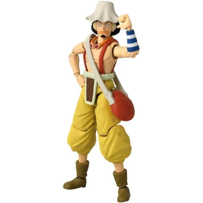 Figurine Anime Heroes - Bandai - One Piece - Usopp - 17 cm-0
