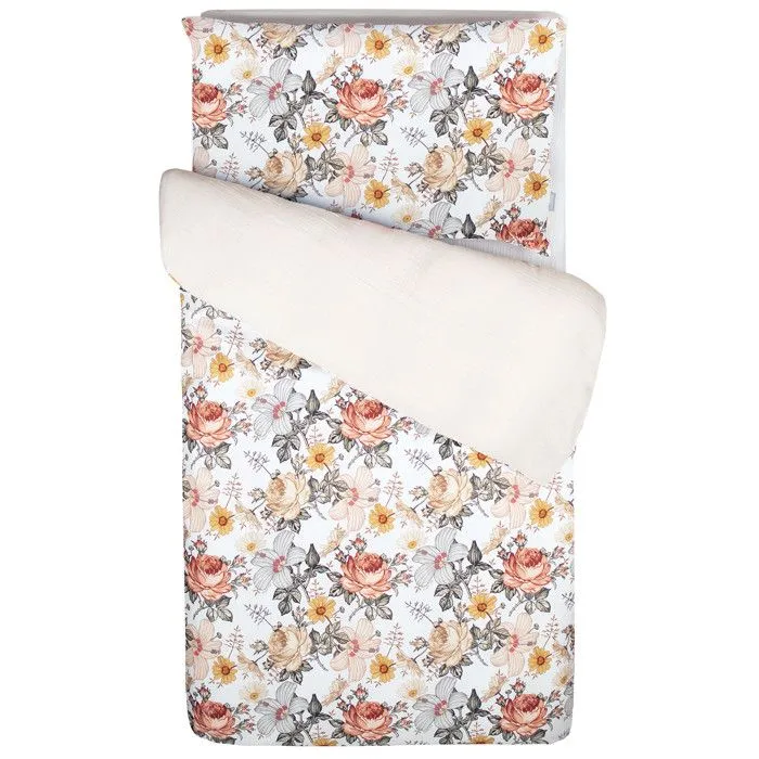 Parure de lit bébé en coton Néo Vintage-3