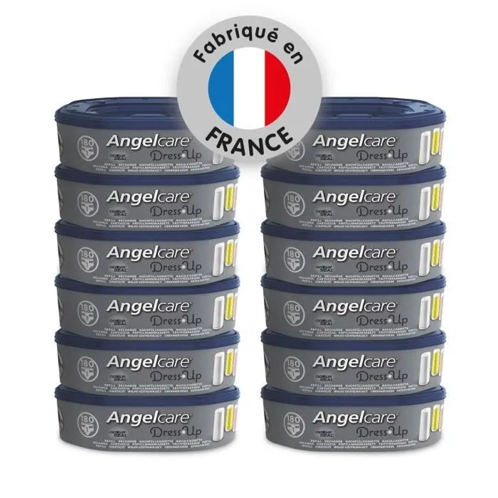ANGELCARE Lot de 12 recharges octogonales pour Dress Up-1
